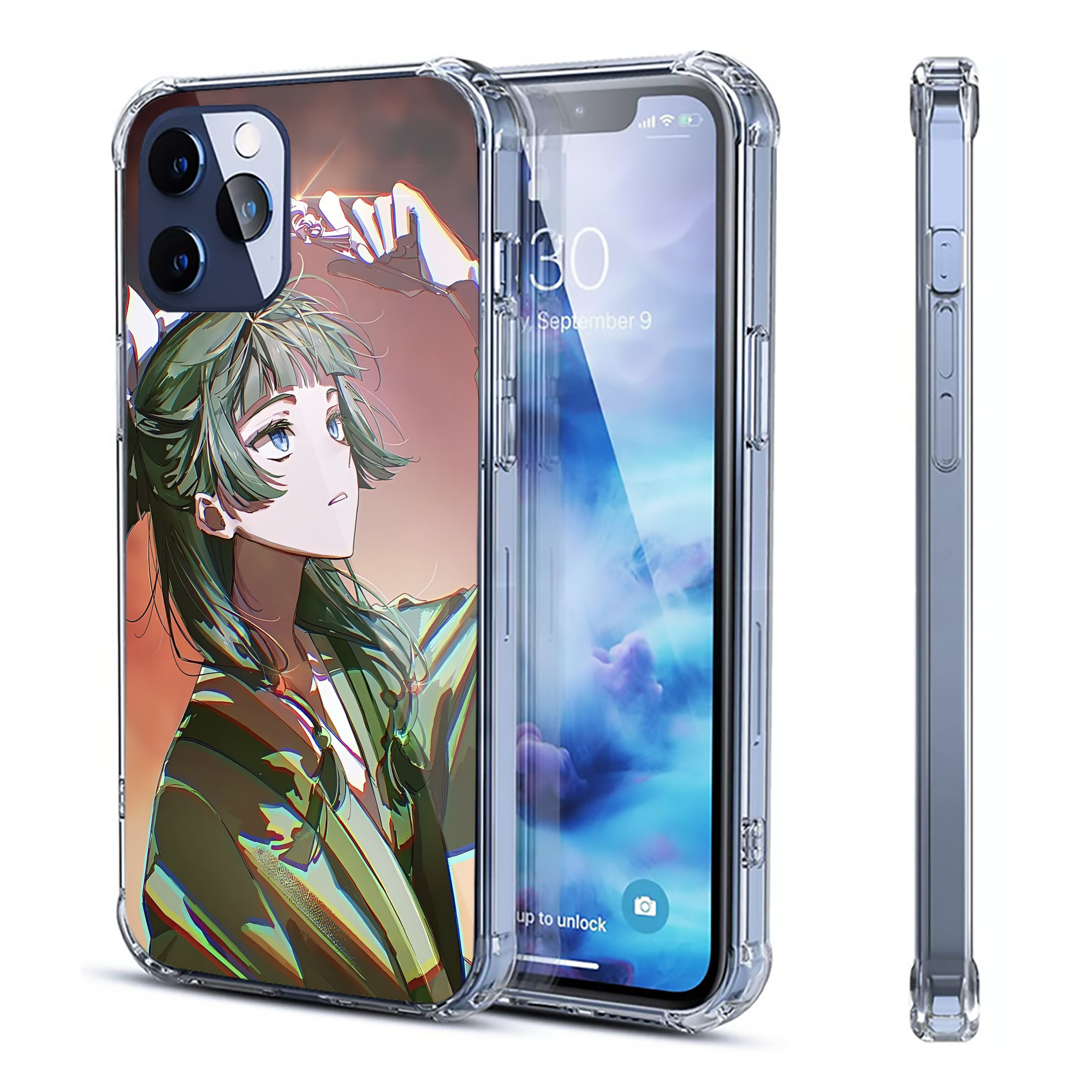 （画像用） 薬屋のひとりごと The Apothecary Diaries 【iPhone 12シリーズ対応】透明スマホケース（クリアソフトケース）
